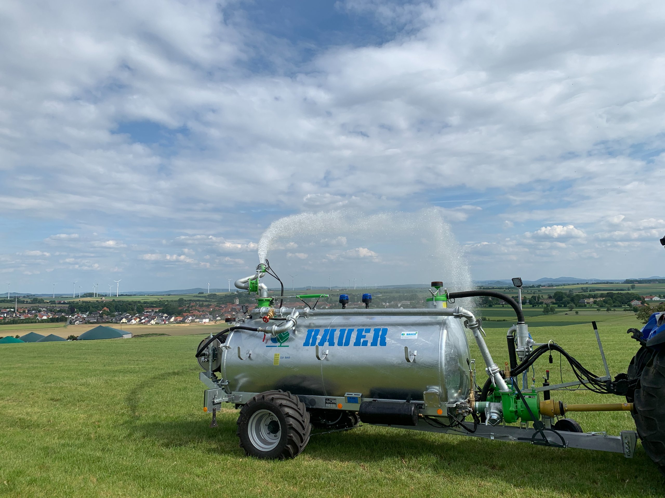 Combi tanker K40 for irrigation - Röhren- und Pumpenwerk BAUER